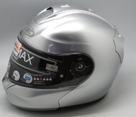 HJC RPHA MAX METAL CR SILVER - M